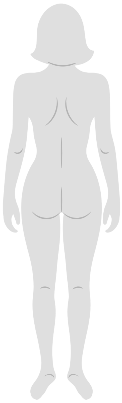 Back treatment area map